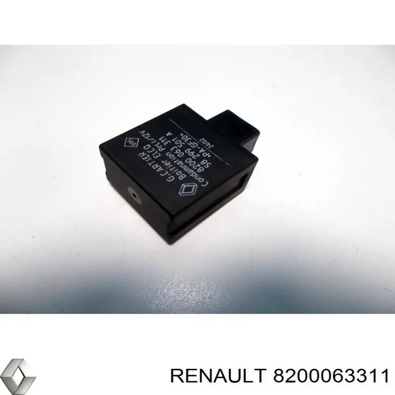 Unidad de control, cierre centralizado para Renault Kangoo (FC0)