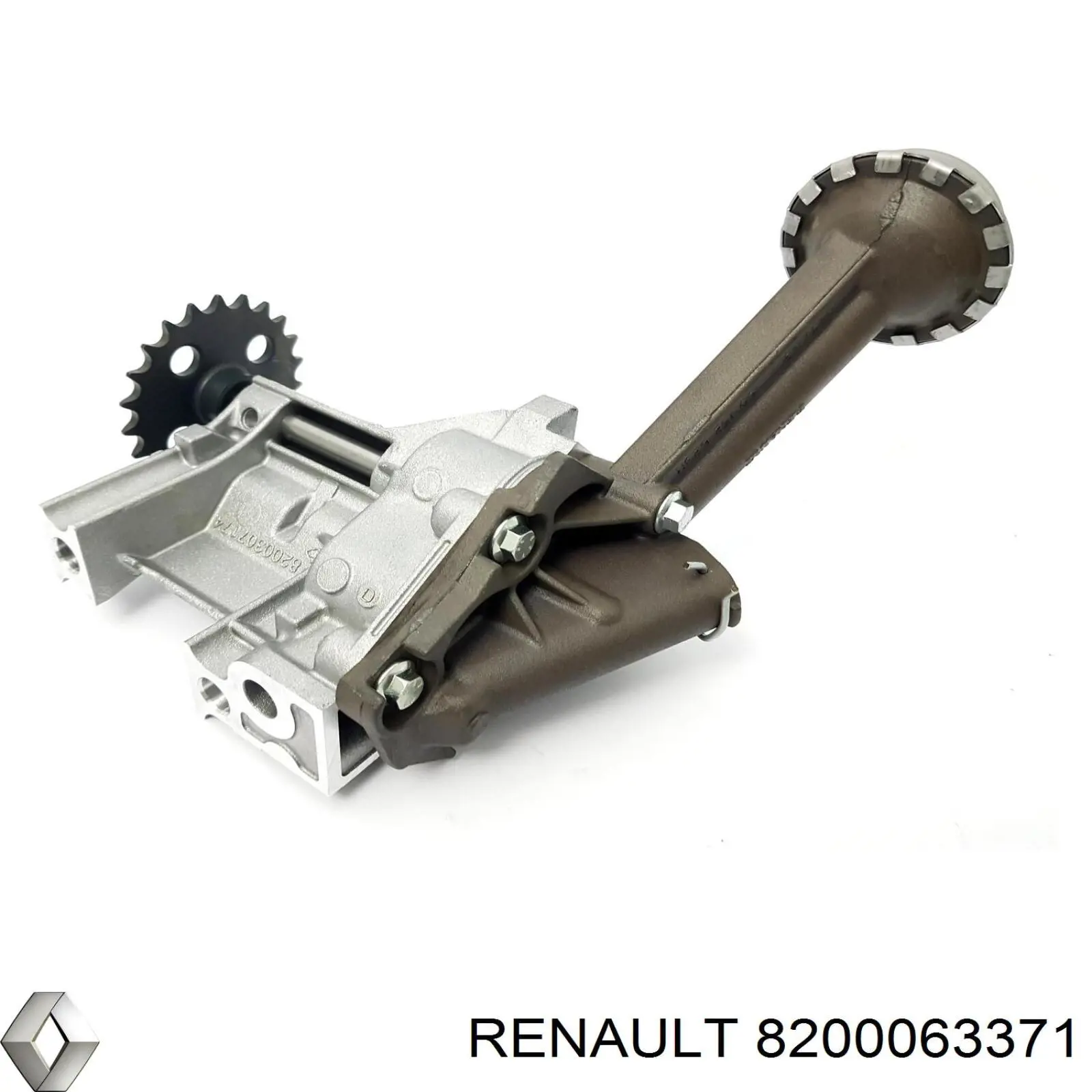 8200063371 Renault (RVI) tubo de ventilacion del carter (separador de aceite)
