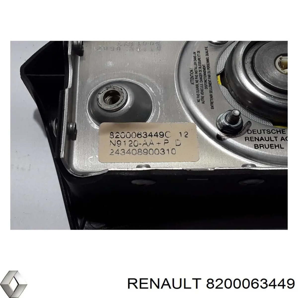 Comprar 8200063449 Renault (RVI) Airbag lateral lado conductor