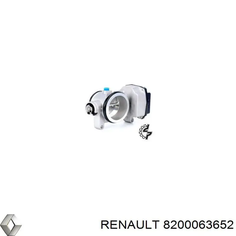 8200063652 Renault (RVI) cuerpo de mariposa