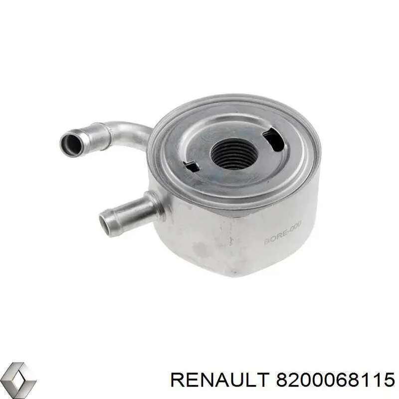 Radiador de aceite debajo del filtro Renault (RVI) 8200068115 precio, desde 32,96 EUR