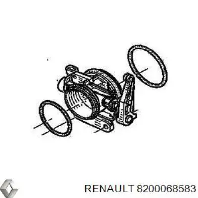 Junta cuerpo mariposa para Renault Kangoo (FC0)