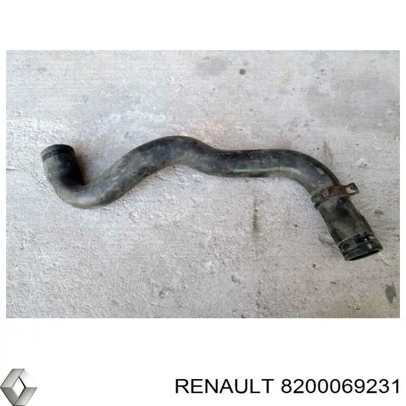 8200069231 Renault (RVI) tubería de radiador arriba