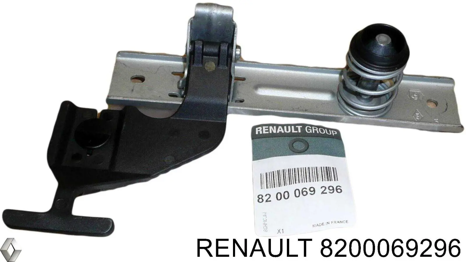8200069296 Renault (RVI) cerradura del capó de motor