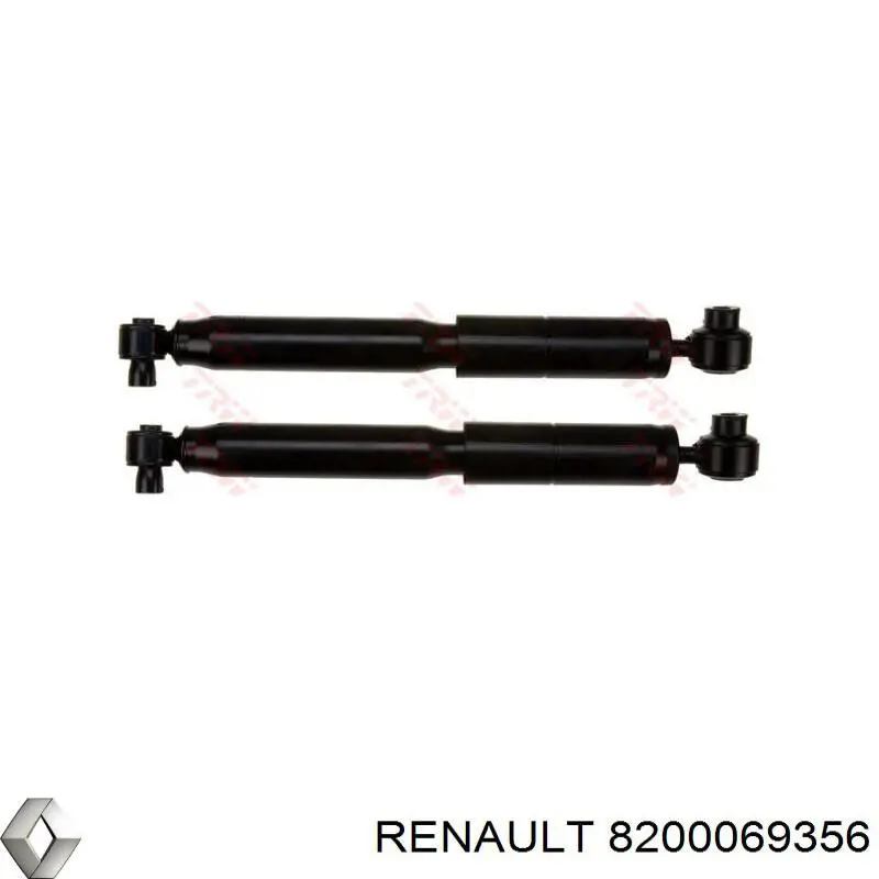 8200069356 Renault (RVI) amortiguador delantero
