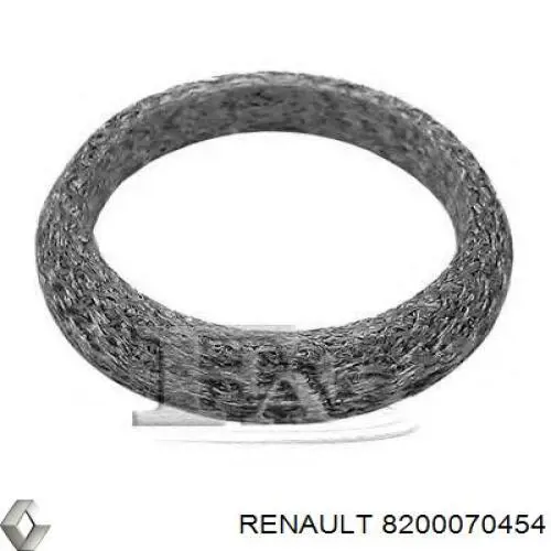 Junta, tubo de escape para Renault Clio (LB0, LB1, LB2)