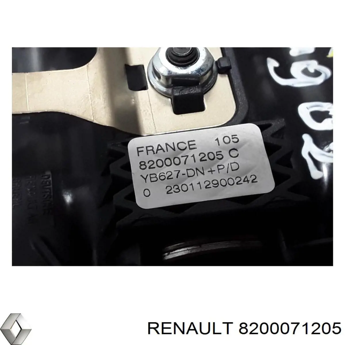 8200071205 Renault (RVI) airbag del conductor