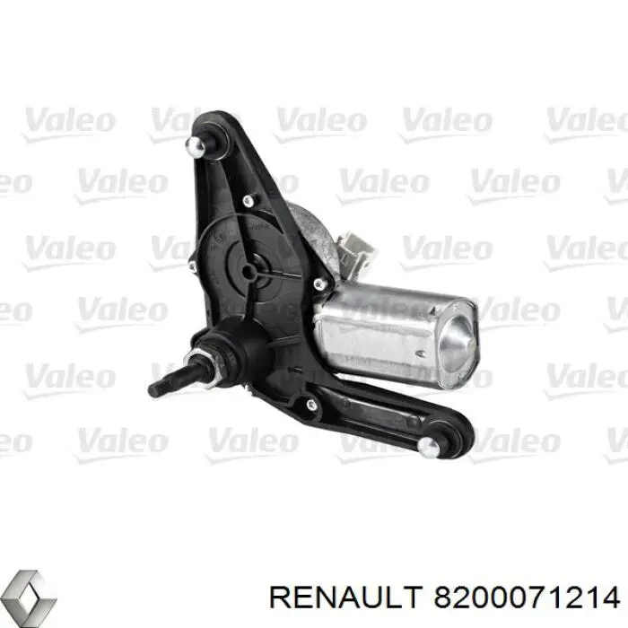 Comprar 8200071214 Renault (RVI) Motor limpiaparabrisas, trasera