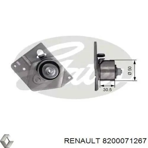 Tensor de la correa de distribución Renault (RVI) 8200071267 precio, desde 39,81 EUR