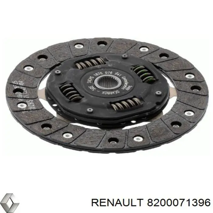 8200071396 Renault (RVI) disco de embrague