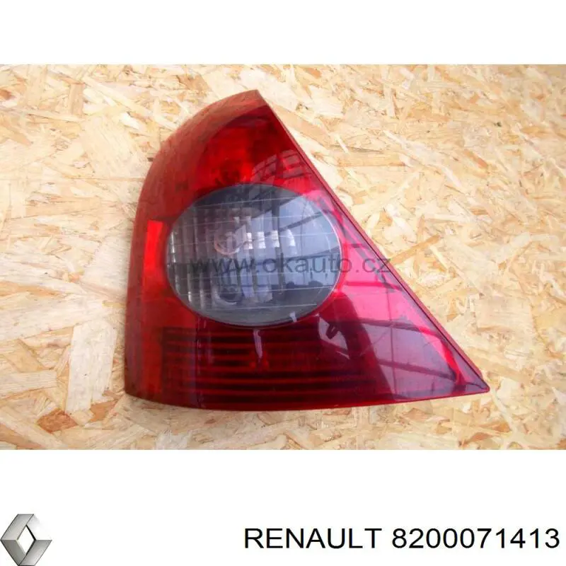 8200071413 Renault (RVI) piloto posterior izquierdo