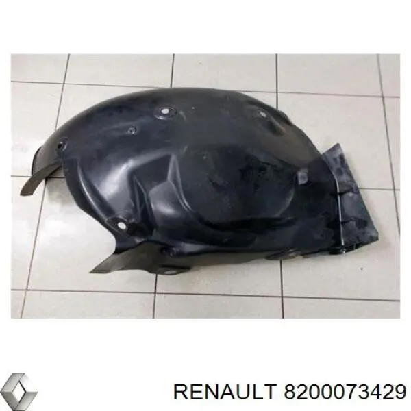 Comprar 8200073429 Renault (RVI) Guardabarros interior trasero derecho del guardafango delantero