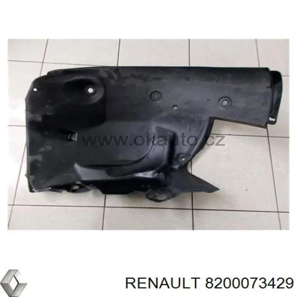 Guardabarros interior trasero derecho del guardafango delantero Renault (RVI) 8200073429 precio, desde 23,58 EUR