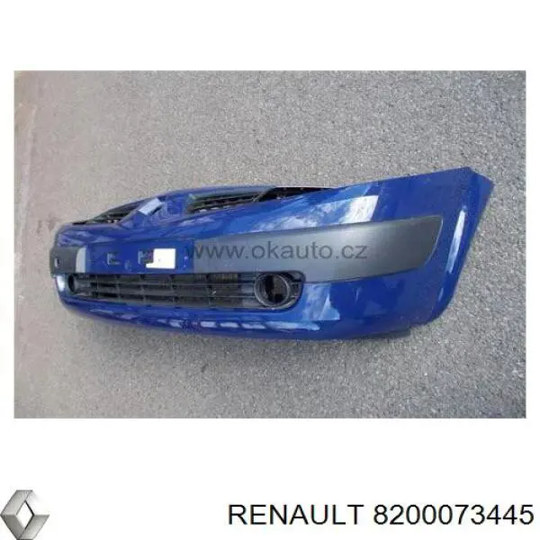 Deflector de parachoques delantero para Renault Megane (LM0)