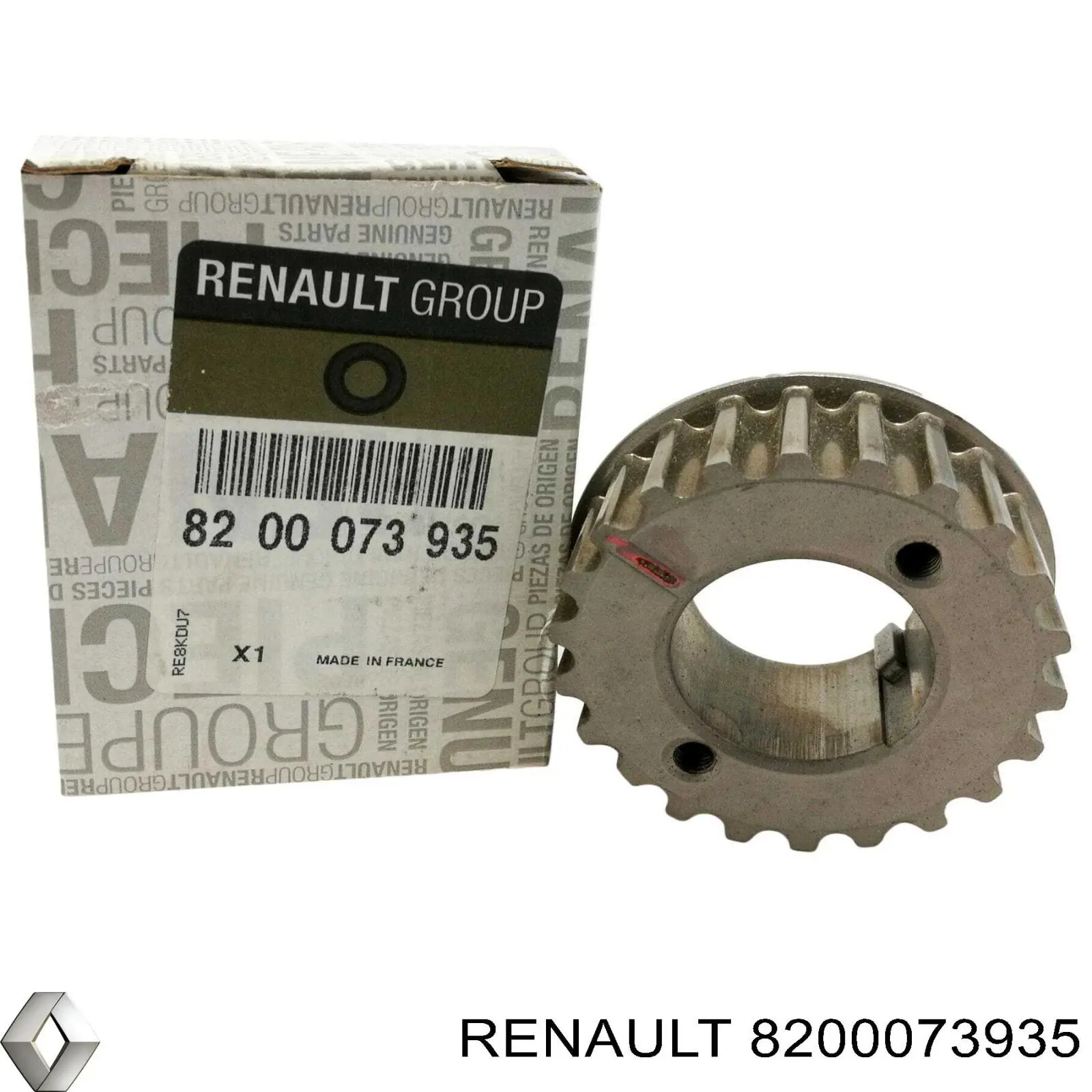 Piñón del cigüeñal Renault (RVI) 8200073935 precio, desde 19,82 EUR