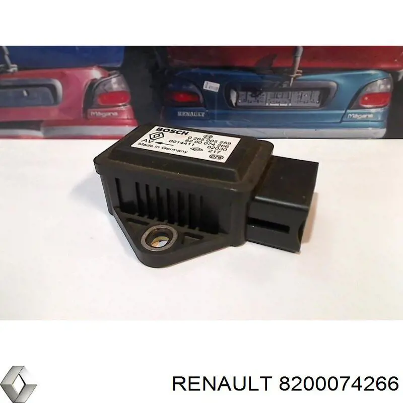 Sensor de aceleración lateral (ESP) Renault (RVI) 8200074266 precio, desde 50,82 EUR