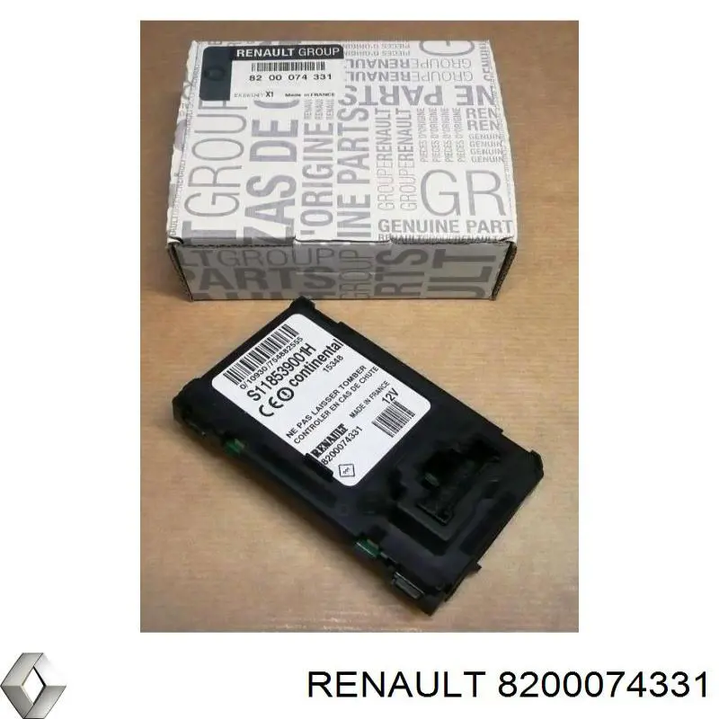 Conmutador de arranque para Renault Megane (EM0)