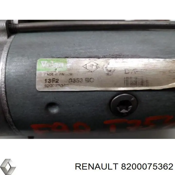 Comprar 8200075362 Renault (RVI) Motores de arranque