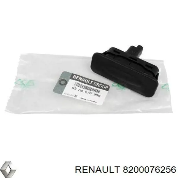 Boton De Accion De Bloqueo De La Tapa Maletero (3/5 Puertas Traseras) Renault (RVI) 8200076256