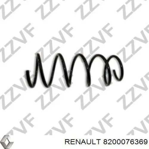 Muelle delantero Renault (RVI) 8200076369 precio, desde 75,20 EUR