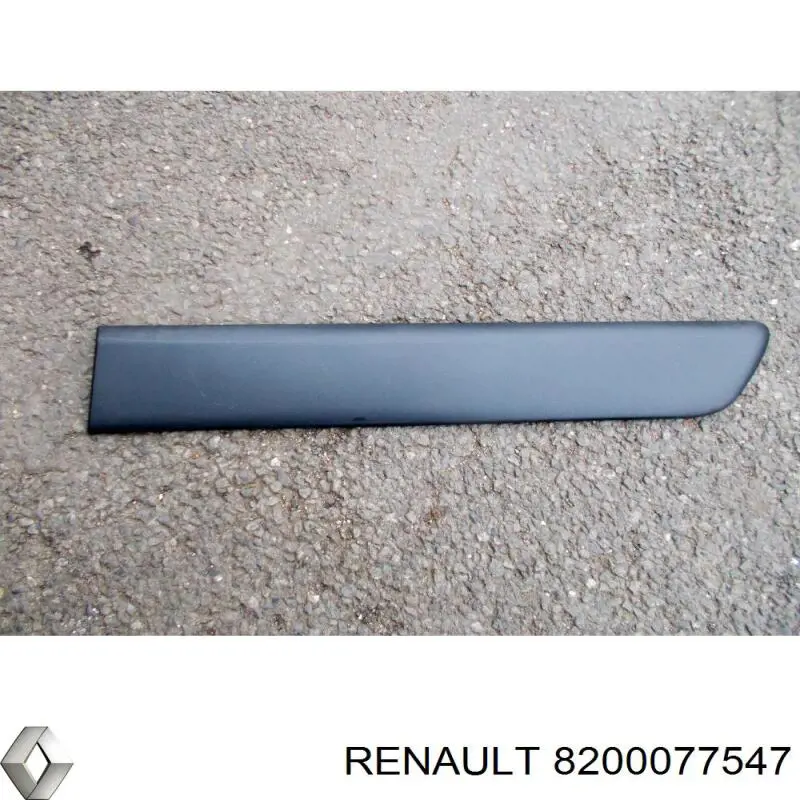 8200077547 Renault (RVI) Moldura puerta trasera izquierda