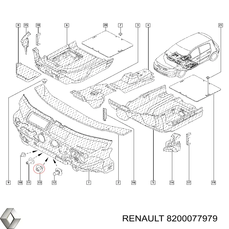  8200077979 Renault (RVI)