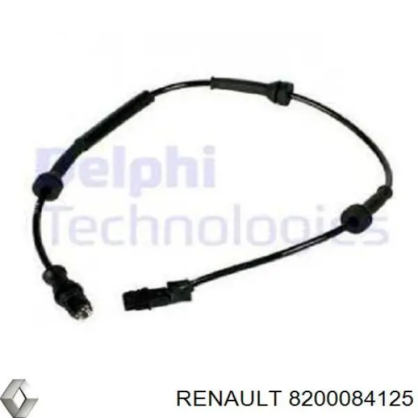 Comprar 8200084125 Renault (RVI) Sensor revoluciones de la rueda, delantero
