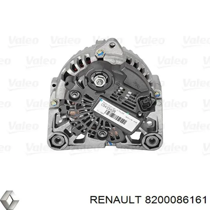 8200086161 Renault (RVI) alternador