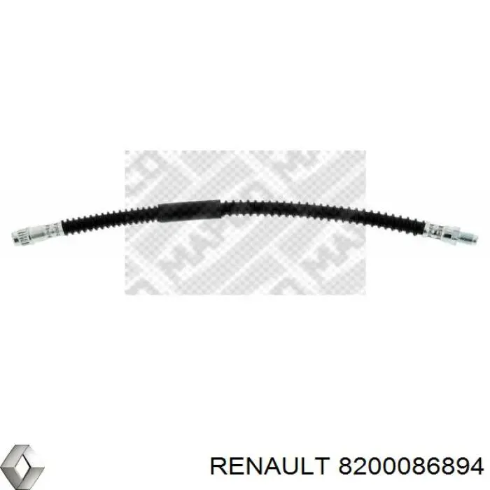 8200086894 Renault (RVI) tubo flexible de frenos trasero