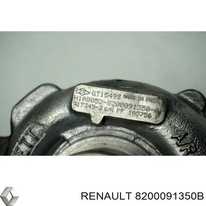 Turbocompresor Renault (RVI) 8200091350B precio, desde 257,00 EUR