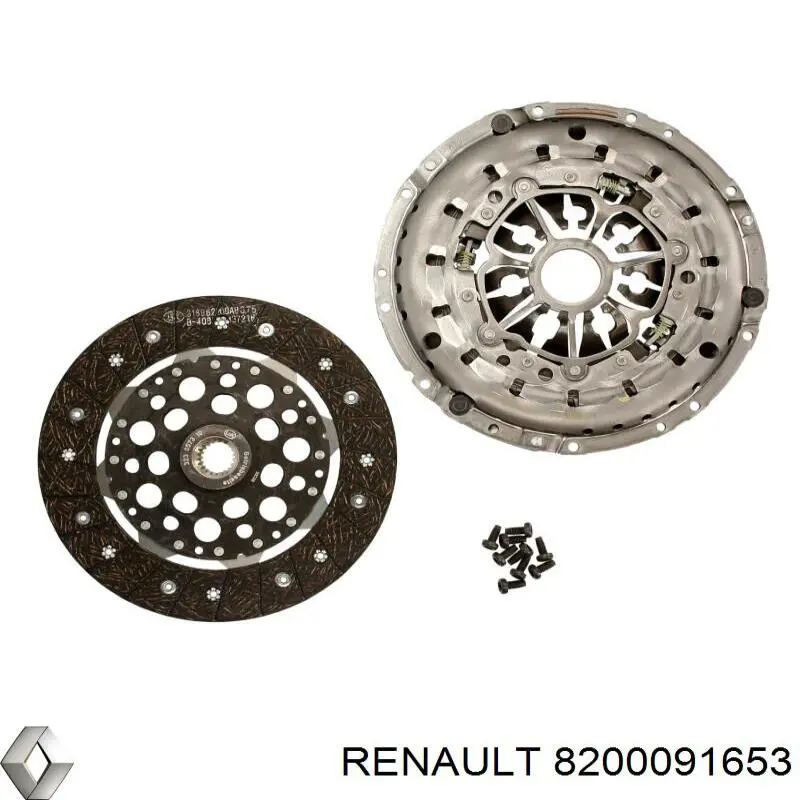 8200091653 Renault (RVI) cojinete de desembrague