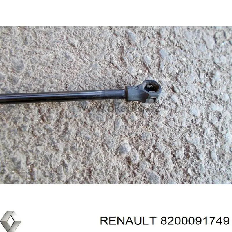 8200091749 Renault (RVI) muelle neumático, capó de motor