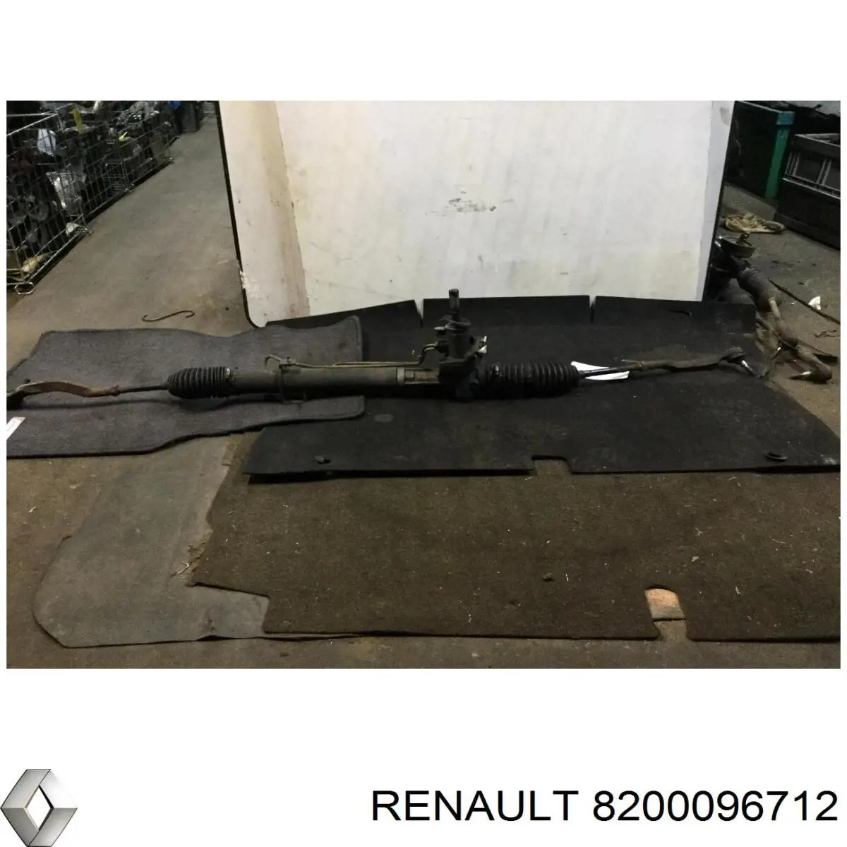 8200096712 Renault (RVI) cremallera de dirección