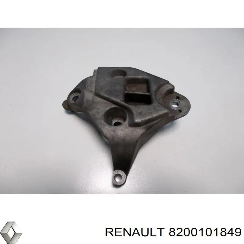 Soporte derecho del motor 8200101849 Renault (RVI)