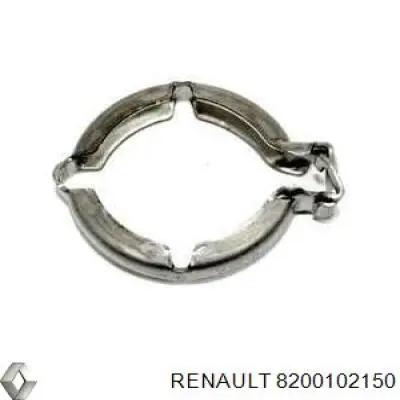 Abrazadera de tubo de válvula EGR para Renault Clio (B, C, B01)