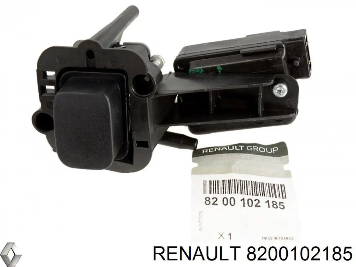 Botón de accionamiento del cierre de la tapa del maletero (puerta trasera 3/5) Renault (RVI) 8200102185