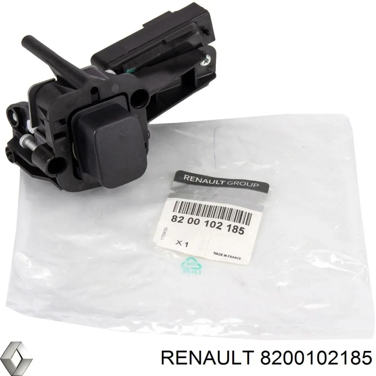 Comprar 8200102185 Renault (RVI) Botón de accionamiento del cierre de la tapa del maletero (puerta trasera 3/5)