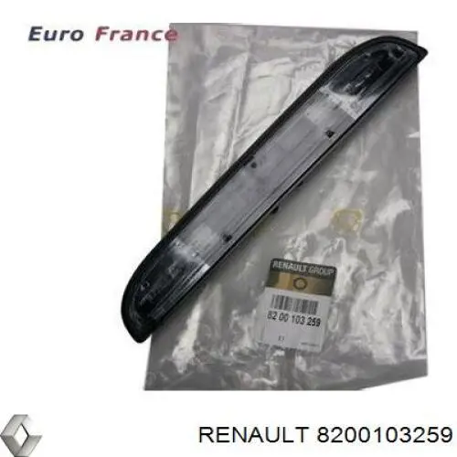 Lampara de matricula Renault (RVI) 8200103259 precio, desde 52,18 EUR