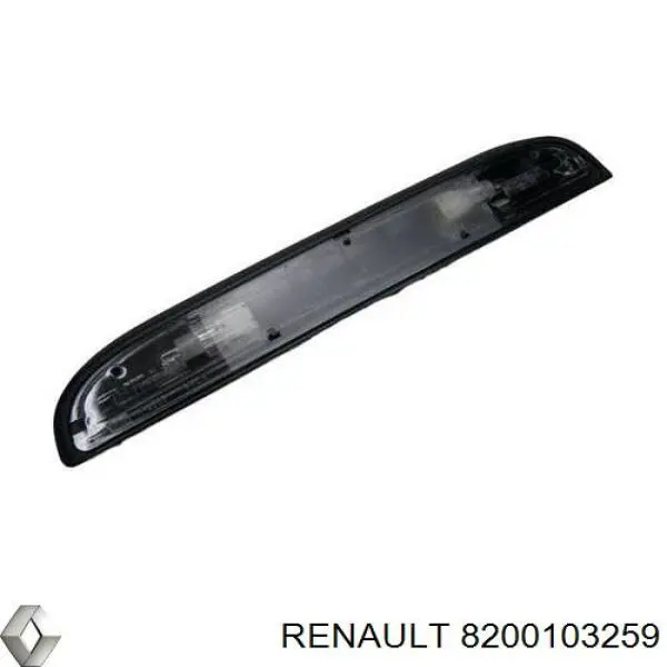 8200103259 Renault (RVI) piloto de matrícula