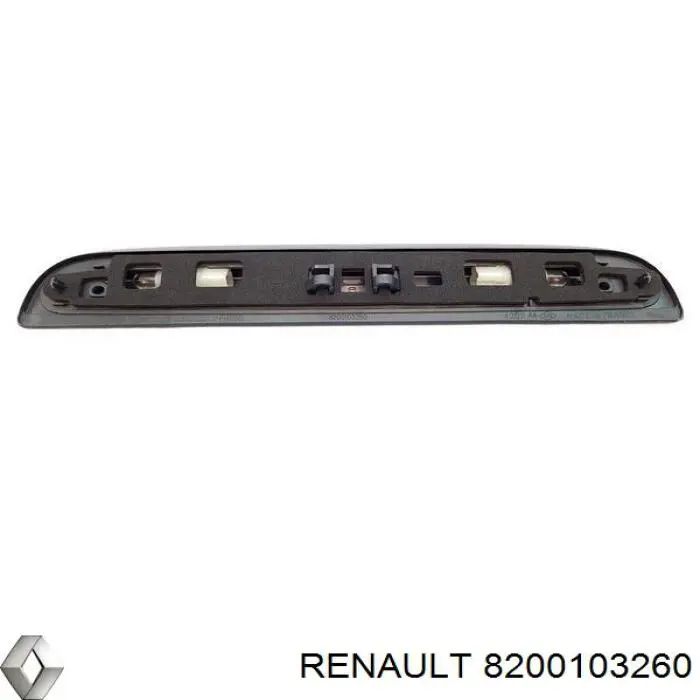8200103260 Renault (RVI) piloto de matrícula