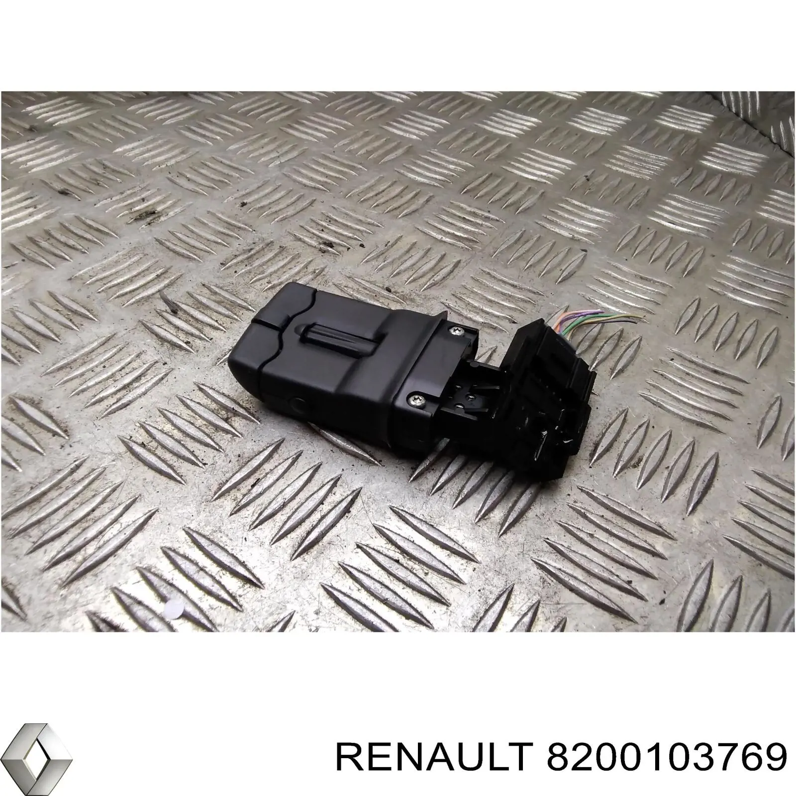 8200103769 Renault (RVI) conmutador en la columna de dirección con función de control radio
