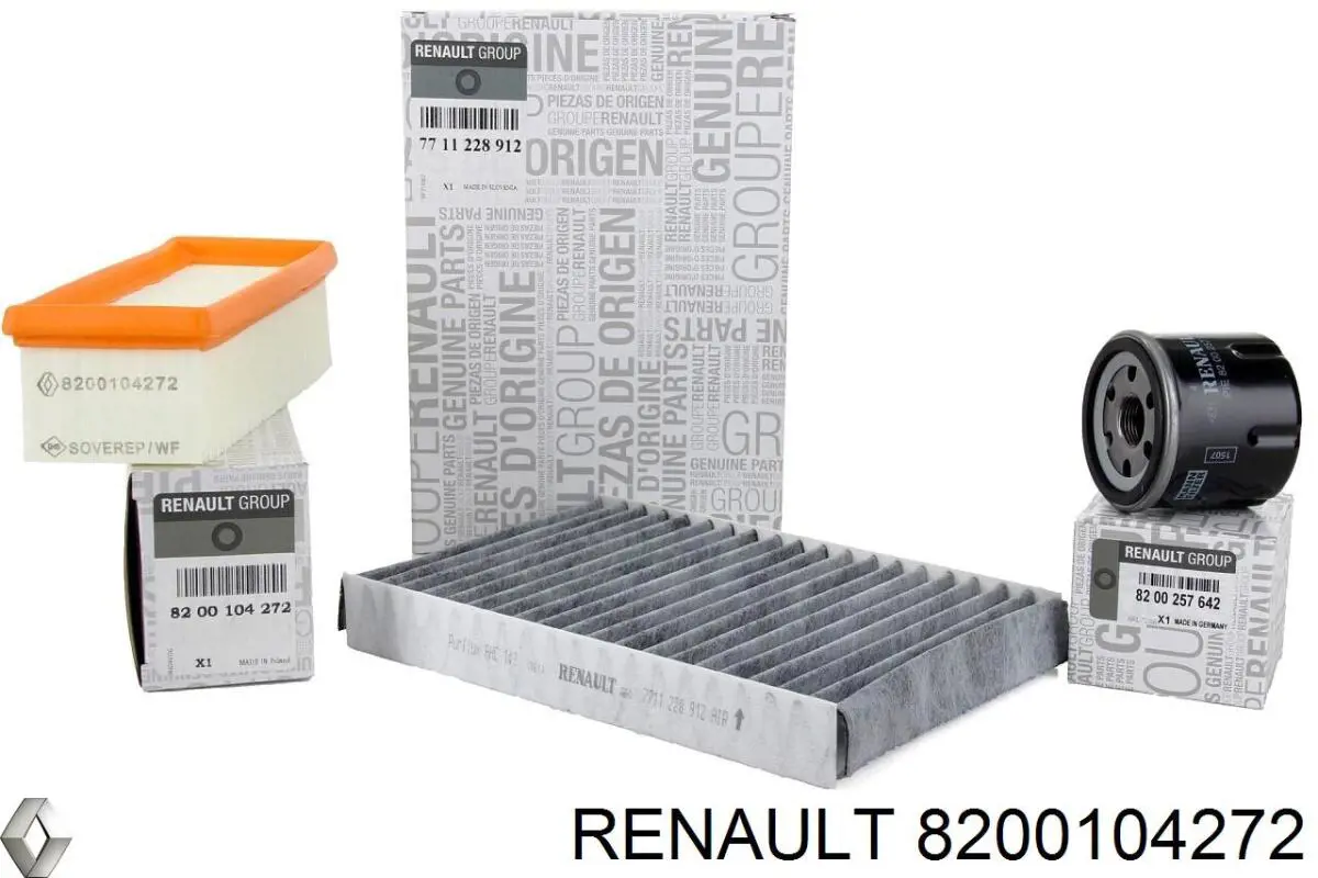 Comprar 8200104272 Renault (RVI) Filtro de aire