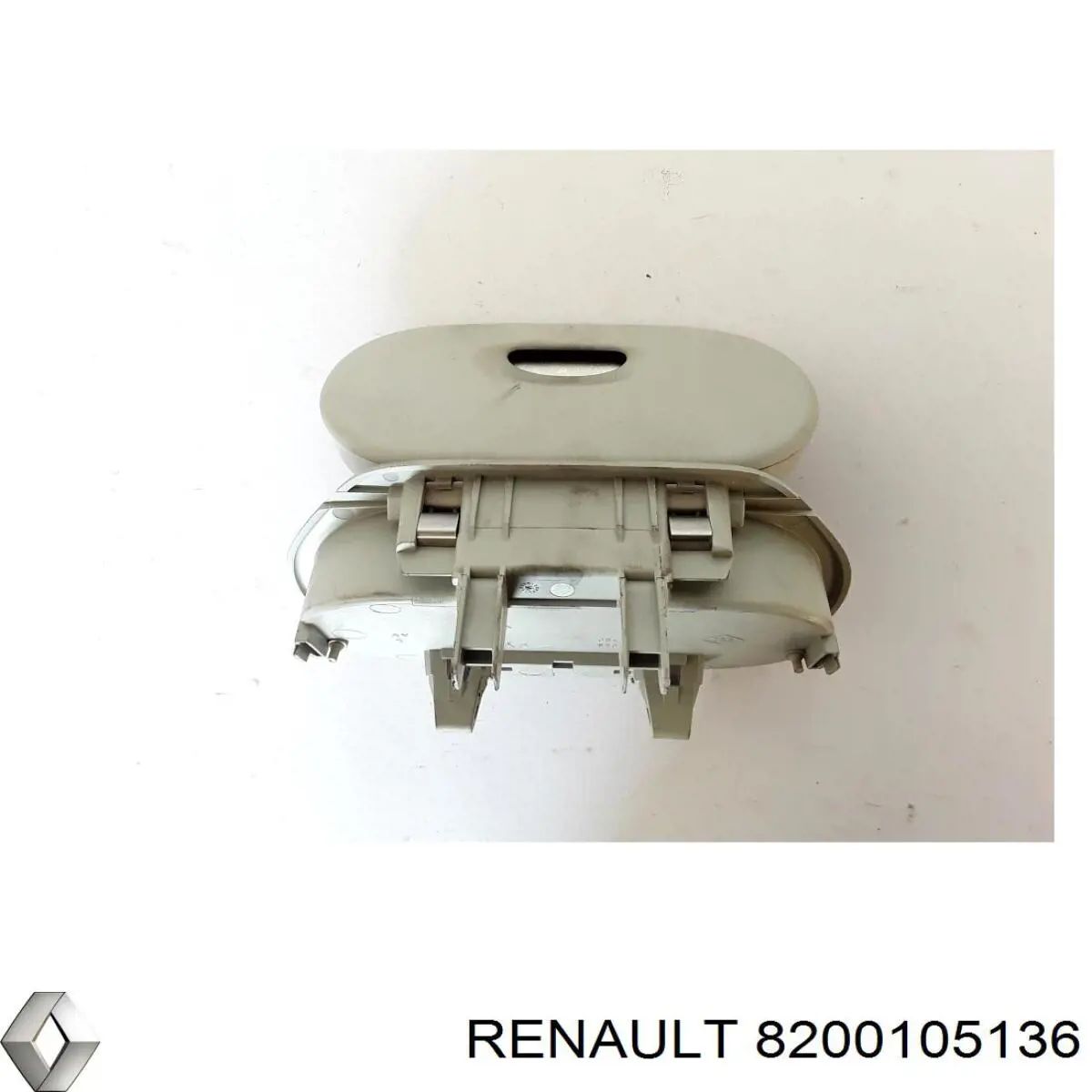 Espejo interior 8200105136 Renault (RVI)