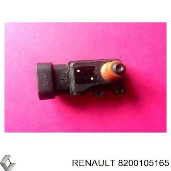 8200105165 Renault (RVI) sensor de presion del colector de admision