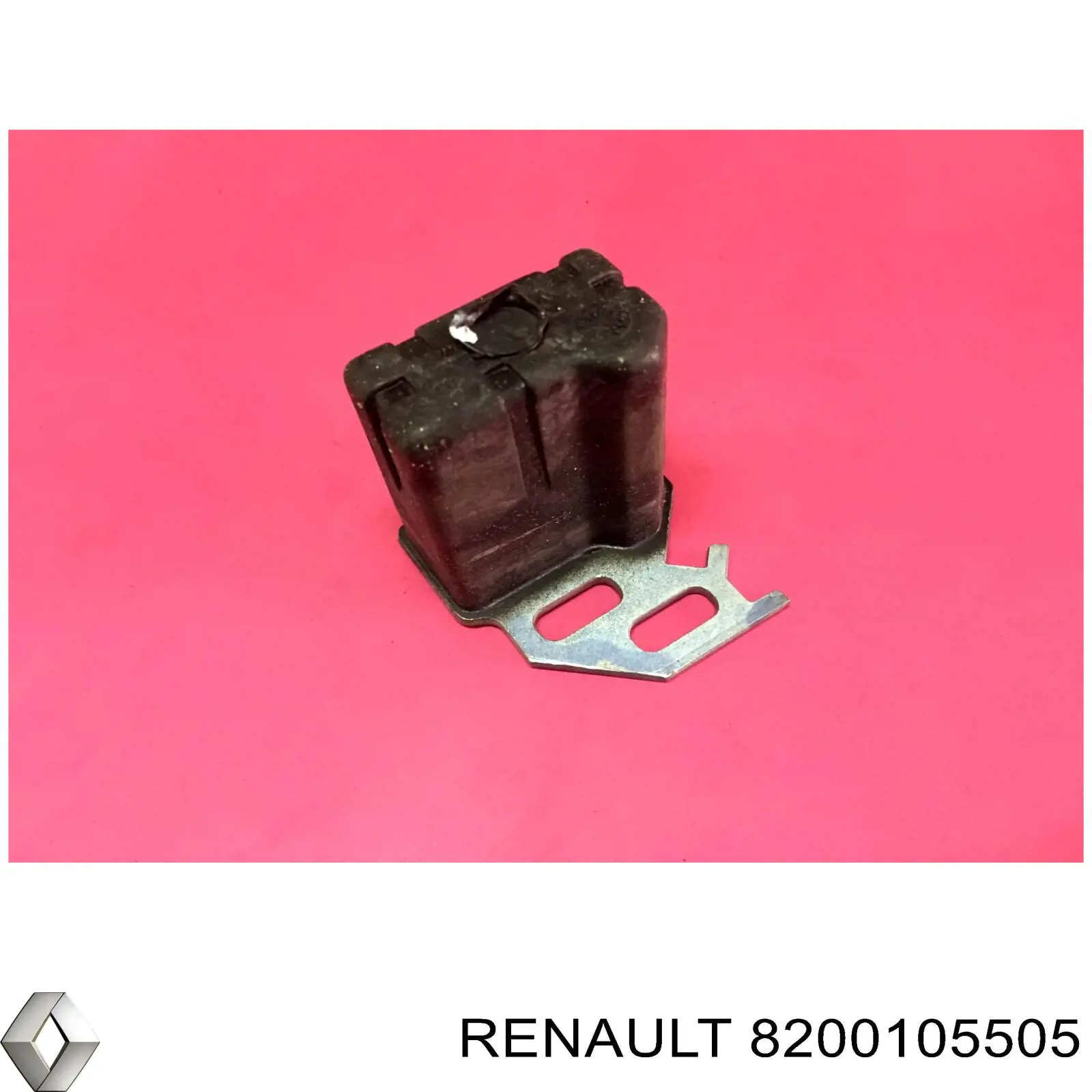 Pieza de fijación, sistema de escape para Renault Megane (BM0, CM0)