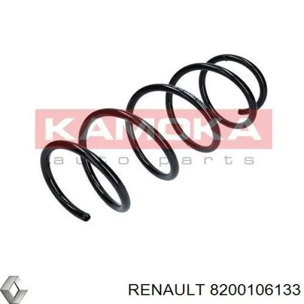 8200106133 Renault (RVI) muelle de suspensión eje delantero