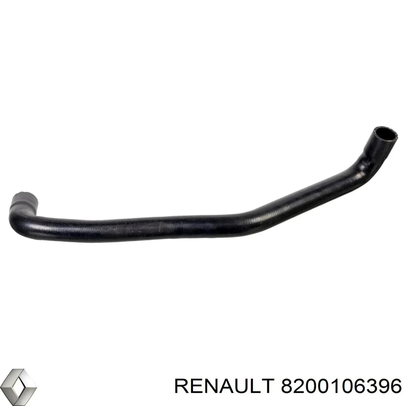 8200106396 Renault (RVI) manguera refrigerante para radiador inferiora