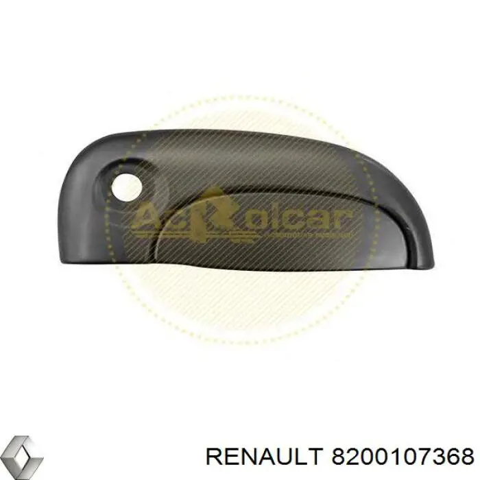 8200107368 Renault (RVI) tirador de puerta exterior delantero derecha