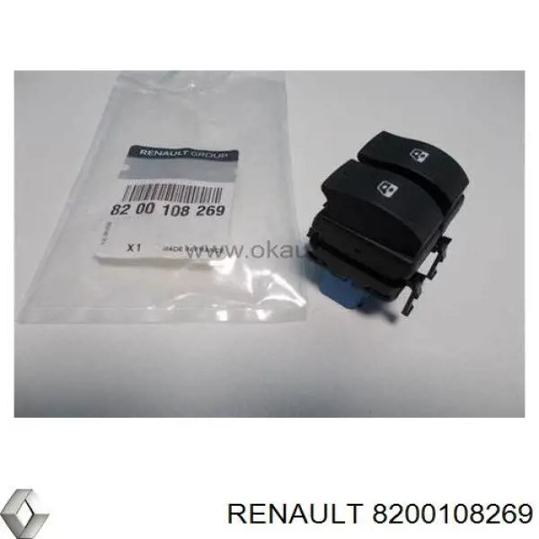 8200108269 Renault (RVI) unidad de control elevalunas delantera izquierda