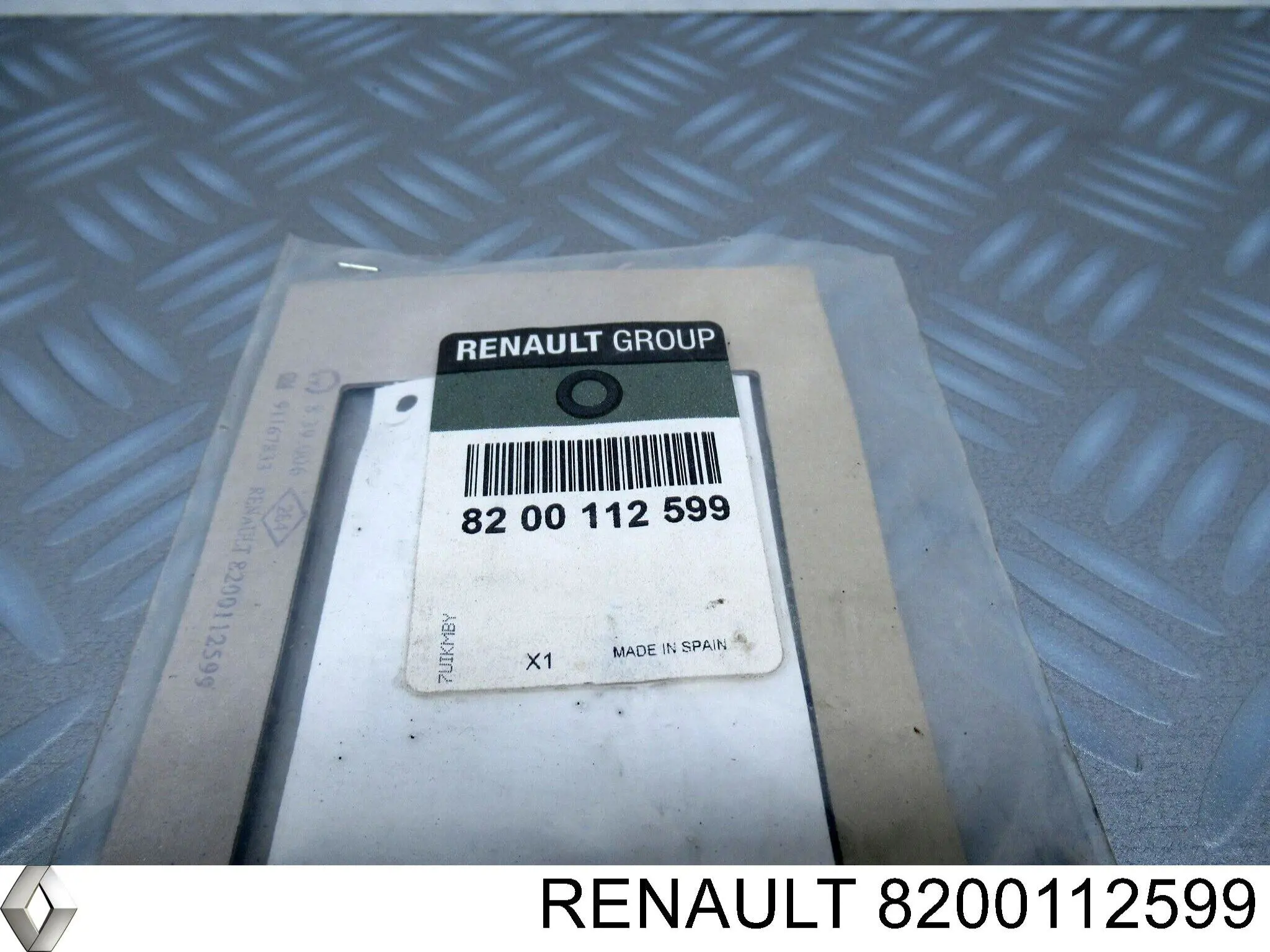 8200112599 Renault (RVI) emblema de tapa de maletero